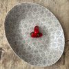 Wonki Ware XL Pebble Oval Platter - Warm Grey Lace C