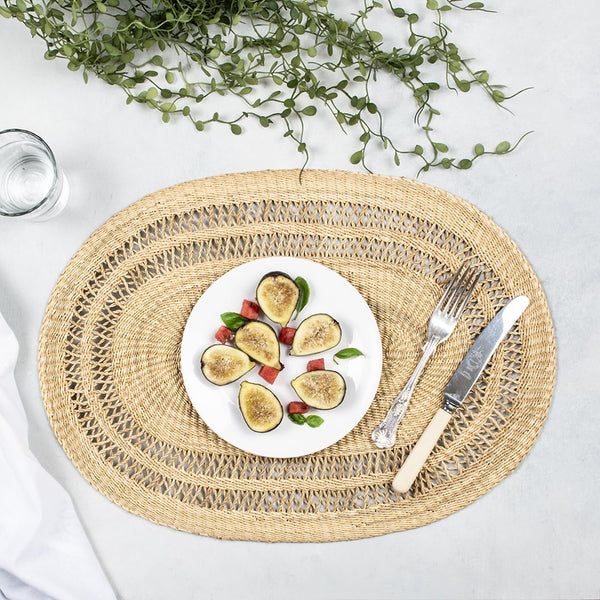 Woven Oval Placemat﻿