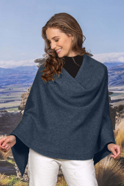 Noble Wilde Wrap Up Cape Poncho Neptune