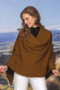 Noble Wilde Possum Merino Wrap Up Cape Poncho Tahiti