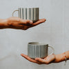 Yarrow Mug - Medium - Brushed Sea Green - Set of Two - Kindred Mugs