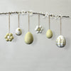 Plain Felt Egg - Large - Yellow, Green or Pink