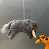 Handmade Felt Zoo Animals Mobile - Fairtrade