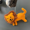 Handmade Felt Zoo Animals Mobile - Fairtrade