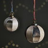 Etched Gold Stripe Giant Baubles - Two Size Options