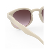 Izipizi Sunglasses - Style C (stylish, retro, bold, square) - Vintage Cream