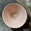 Wonki Ware Pudding Bowl - Pink Lace