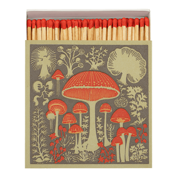 Archivist Gallery Large Square Matches Mushroom