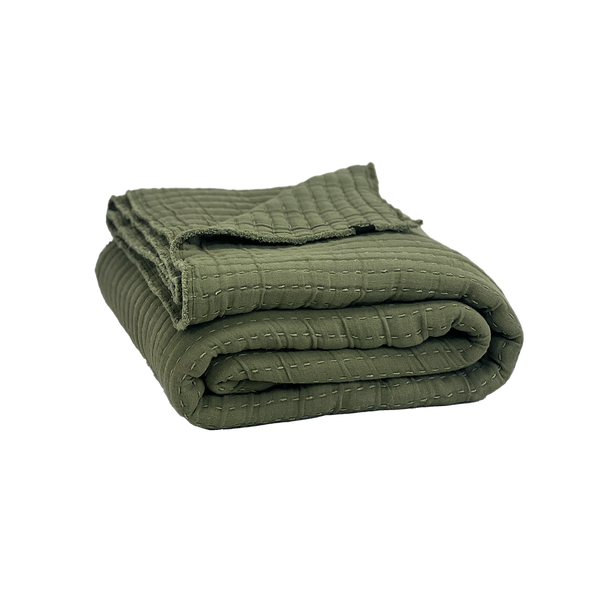 Cotton Throw - Mocaccino or Khaki