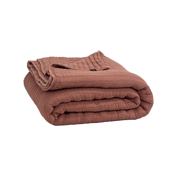 Cotton Throw - Mocaccino or Khaki