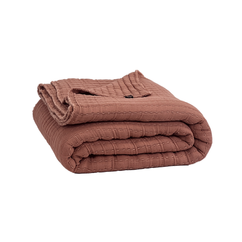Cotton Throw - Mocaccino or Khaki
