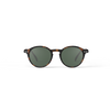 Izipizi Sunglasses - Style D - Tortoise with Green Lenses