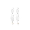 Drift Earrings - Silver - Pernille Corydon