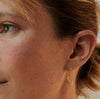 Flowing Dreams Earrings - Gold - Pernille Corydon