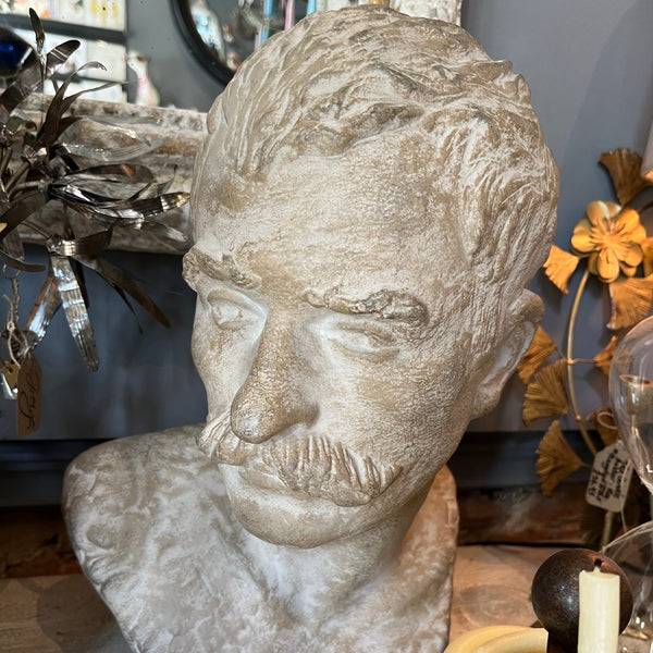 Terracotta Sculpture of Old Bust - The Dandy