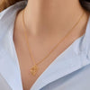 Pernille Corydon Fern Leaf Necklace Gold