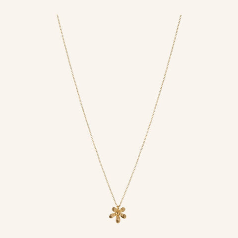 Wild Poppy Necklace - Gold - Pernille Corydon