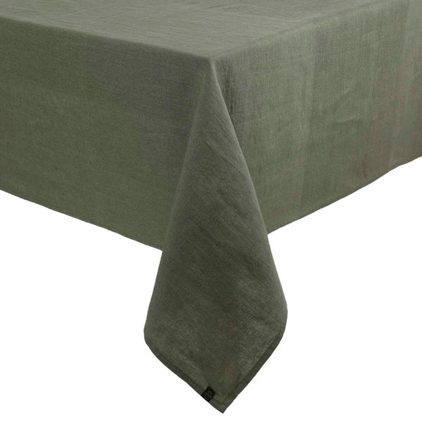 Pise Linen Tablecloth - Khaki - Haomy