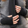 Noble Wilde Possum Merino Hand Warmers Charcoal