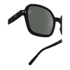 Izipizi Sunglasses - Style Office (oversized, square) - Black