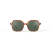 Izipizi Sunglasses - Style Office (oversized, square) - Havane