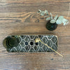 Enamelled Peacock Feathers Tray - Duo - Boncoeurs