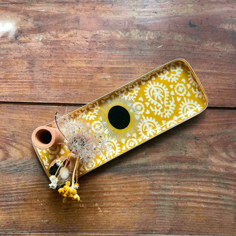 Enamelled Sunburn Tray - Duo - Boncoeurs