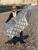 Milano Mosaic Fine Wool Embroidered Shawl from Jo Edwards