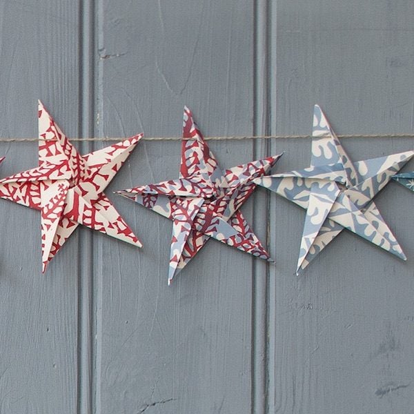 Origami Star Garland Kit - Cambridge Imprint