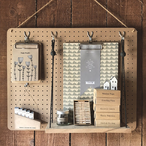 Metal Hook for Hanging Pegboard