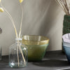 Five Assorted Colourful Handblown Glass Bowls