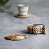 Set of Four Seagrass Coasters