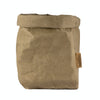 Washable Paper Bag from Italy - Olive