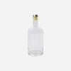 Glass Water Bottle with Lid - Sparkling