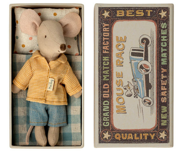 Maileg Big Brother Mouse in a Matchbox B