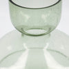 Sculptural Bubble Glass Vase - Green