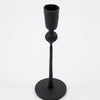 Handmade Black Iron Candlestick - Four Sizes