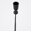 Handmade Black Iron Candlestick - Four Sizes