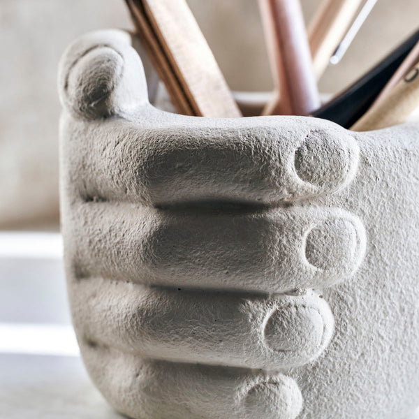 Hand Grab Pot Small Earthenware Hands Storage Pot – Greige Lifestyle