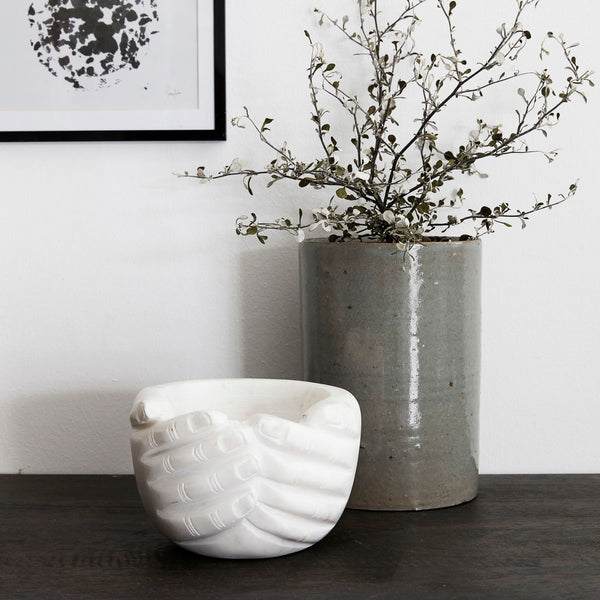 Marble Bowl - Hands - House Doctor, Denmark