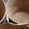 Set of Three Natural Baskets - Jat - House Doctor