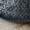 Brushed Black Finish Tray - Rattan - House Doctor