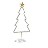 Beaded Silver Outline Christmas Tree from Walther & Co, Denmark