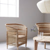 Artisan Woven Cane Chair