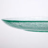 Bubble Glass Plate - Small - Aqua Blue or Green