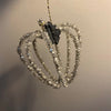 Silver Bead Apple Hanging Decoration - Walther & Co, Denmark