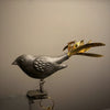 Clip On Zinc Bird with Brass Tail Decoration - Walther & Co, Denmark