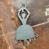 Hanging Zinc Ballerina with Beaded Skirt - Walther & Co