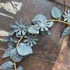 Zinc Flower & Leaf Wreath Decoration - Walther & Co, Denmark