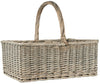 Willow Picnic Basket with Five Compartments